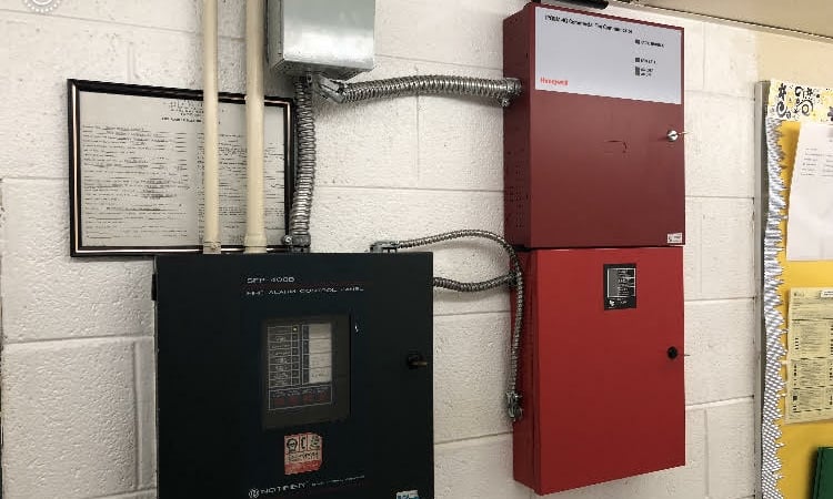 commercial fire alarm system